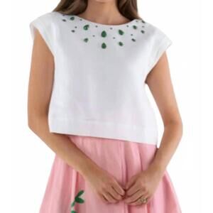 NEW EMILY MCCARTHY hattie tank in lucent